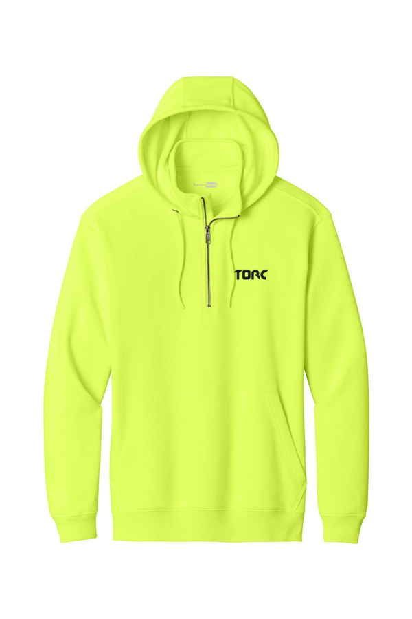 Torc: ADULT Work-Ready Heavy-Duty Fleece 1/4-Zip Hoodie (Embroidered)