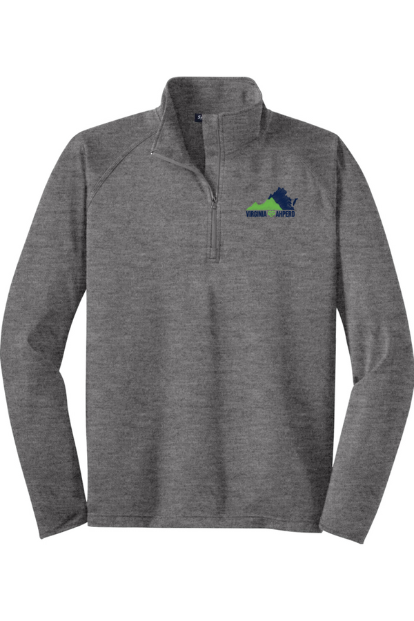 VA AHPERD: ADULT Sport-Wick Stretch 1/2-Zip Pullover (Embroidered)