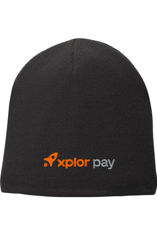 Xplor Pay: Fleece-Lined Beanie Cap (Embroidered)