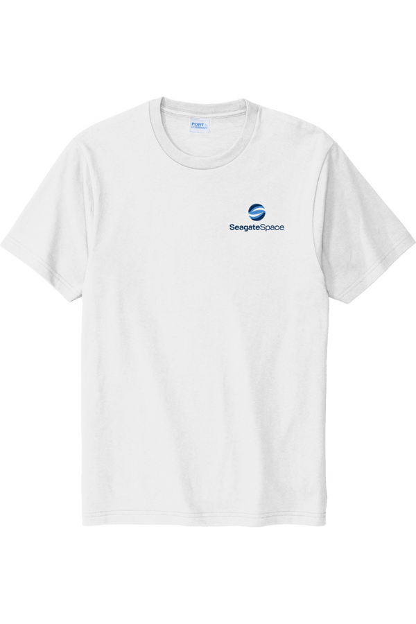 Seagate Space: ADULT Cozy Ringspun Tee (Embroidered)