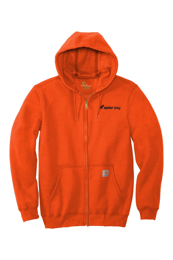 Xplor Pay: Carhartt ADULT Midweight Hooded Zip-Front Sweatshirt (Embroidered)