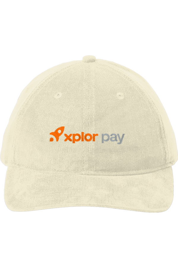 Xplor Pay: Light Corduroy Cap (Embroidered)