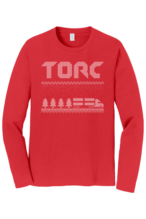 Torc Holiday: ADULT Long Sleeve Ringspun Tee (Printed)