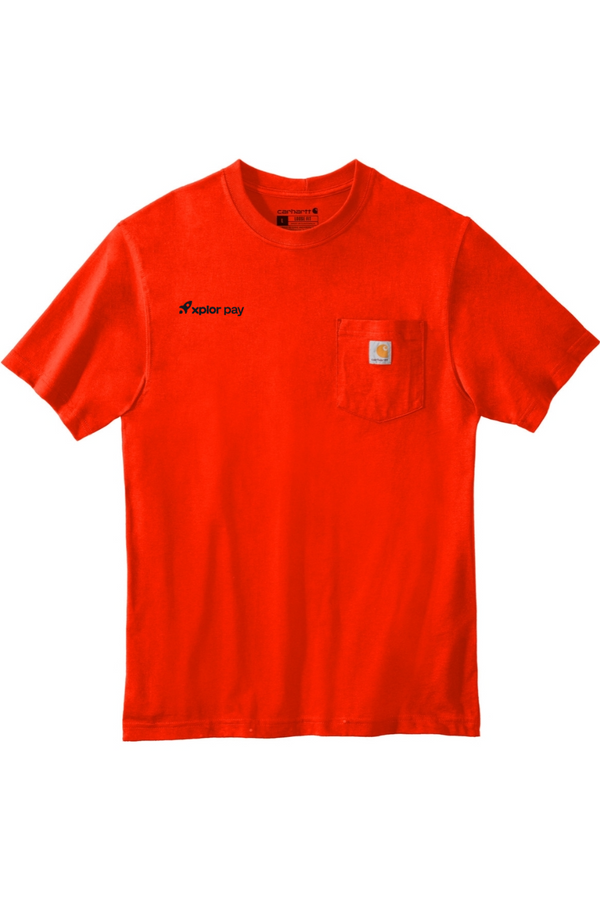 Xplor Pay: Carhartt ADULT Workwear Pocket Short Sleeve T-Shirt (Embroidered)