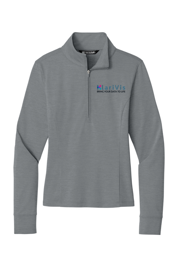 KlariVis: TravisMathew LADIES Onward 1/2-Zip (with Sleeve Logo)