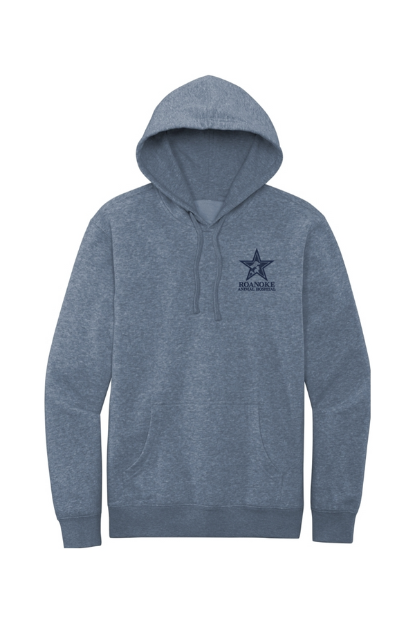 RAH: ADULT Heather Tone-on-Tone SoftSpun Fleece Hoodie (Embroidered)