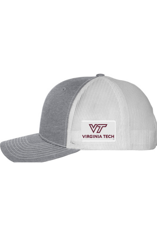 VTTI with VT Side Logo: Richardson Snapback Trucker Cap (Embroidered)