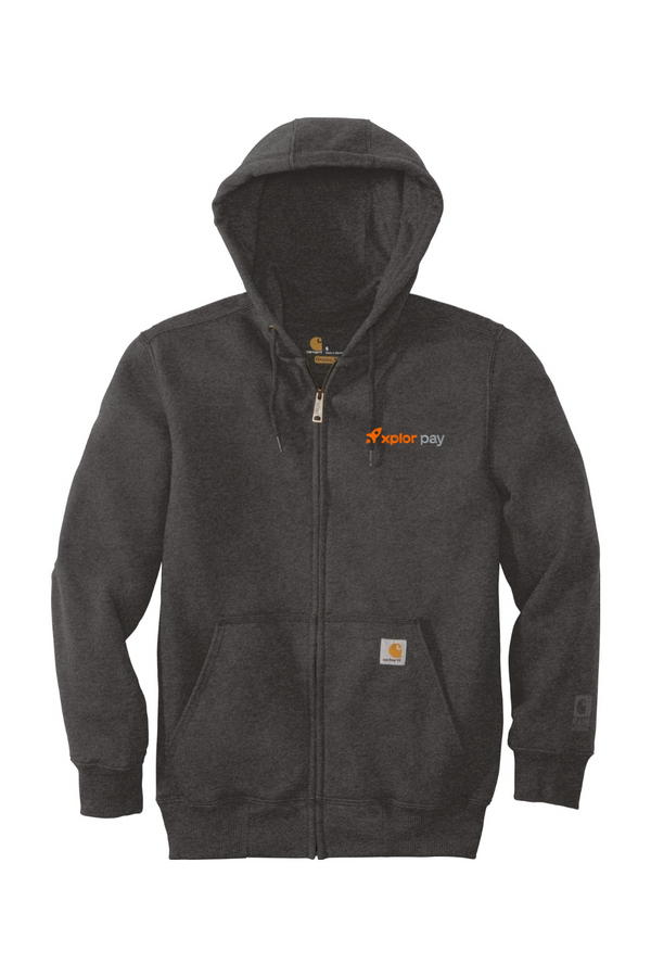 Xplor Pay: Carhartt ADULT Rain Defender Paxton Heavyweight Hooded Zip-Front Sweatshirt (Embroidered)