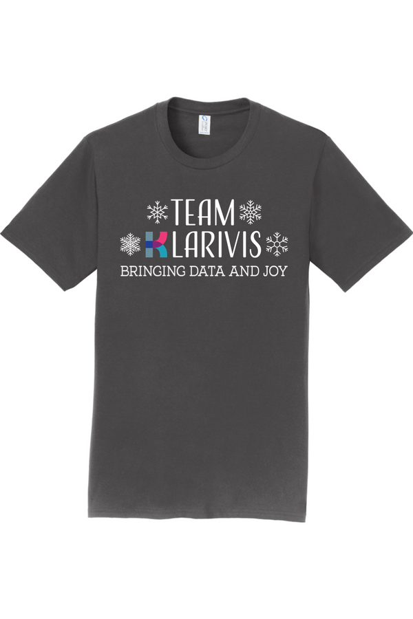 KlariVis Holiday: ADULT Ringspun Tee (Printed)