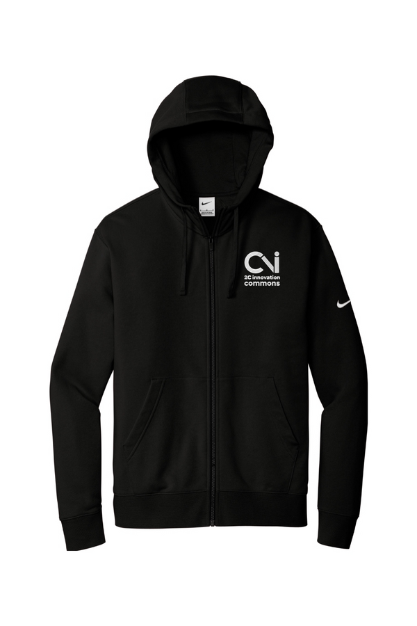2C: Nike ADULT Fleece Full-Zip Hoodie (Embroidered)