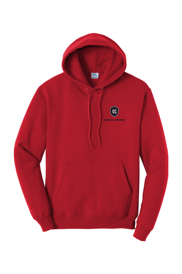 North Cross: ADULT Fleece Pullover Hooded Sweatshirt