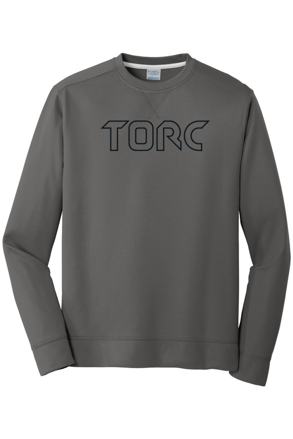 Torc: ADULT Performance Fleece Crewneck Sweatshirt (FullFront Embroidery)