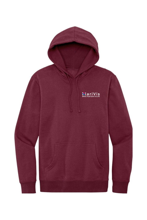 KlariVis: ADULT Ringspun Hooded Sweatshirt (Embroidered)