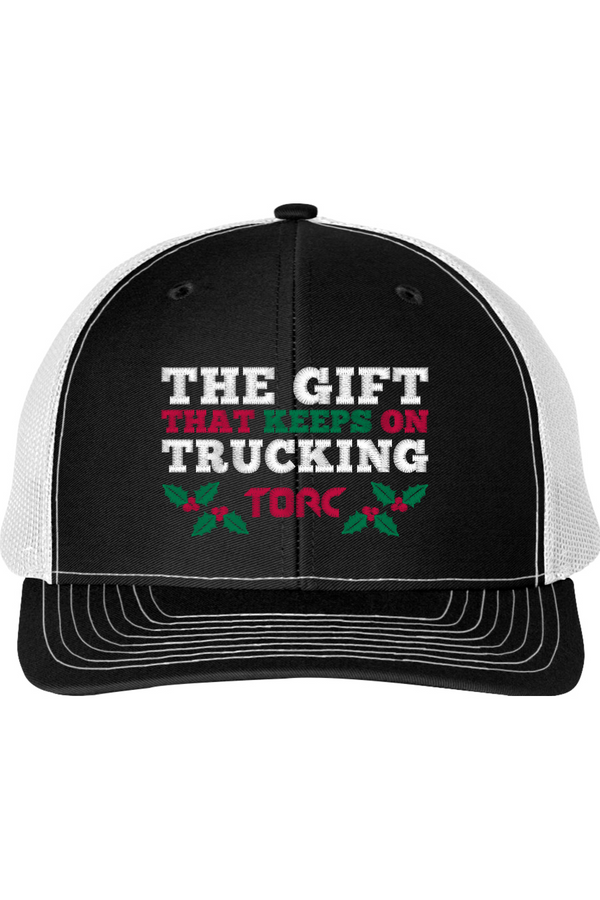 Torc "The Gift That Keeps On Trucking": Richardson Snapback Trucker Cap (Embroidered)