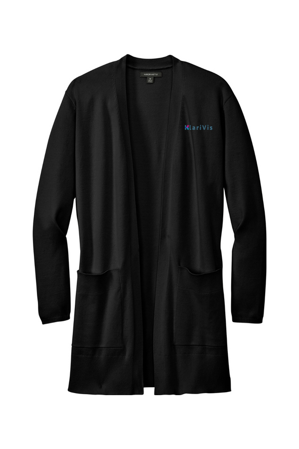 KlariVis: LADIES Open Front Cardigan Sweater