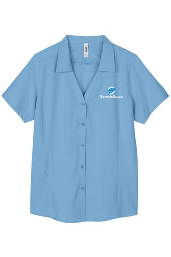 Seagate Space: LADIES UV Pro Marina Shirt (Embroidered)