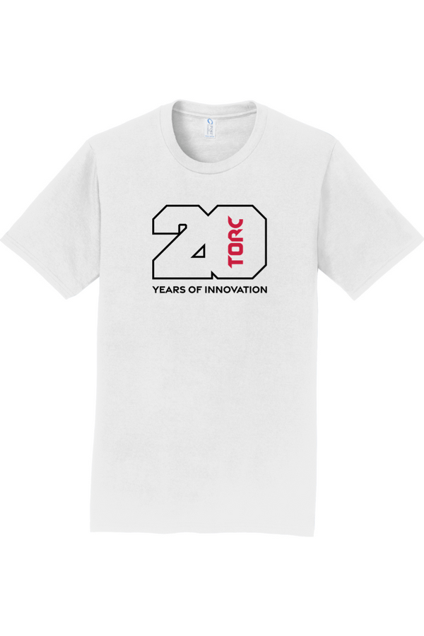 Torc 20th: ADULT Ringspun Tee (Printed)