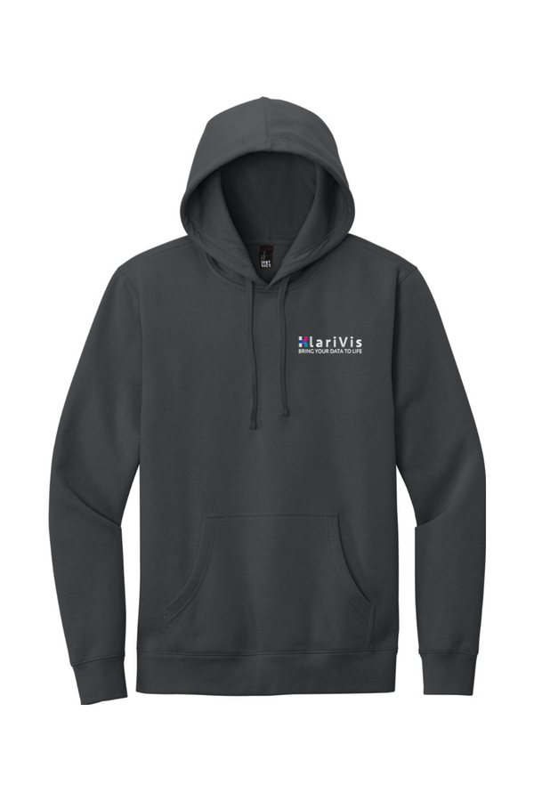 KlariVis: ADULT Ringspun Hooded Sweatshirt (Embroidered)