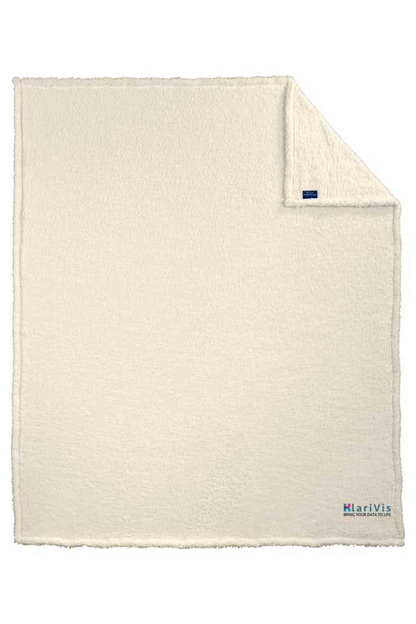 KlariVis: Cozy Sherpa Fleece Blanket