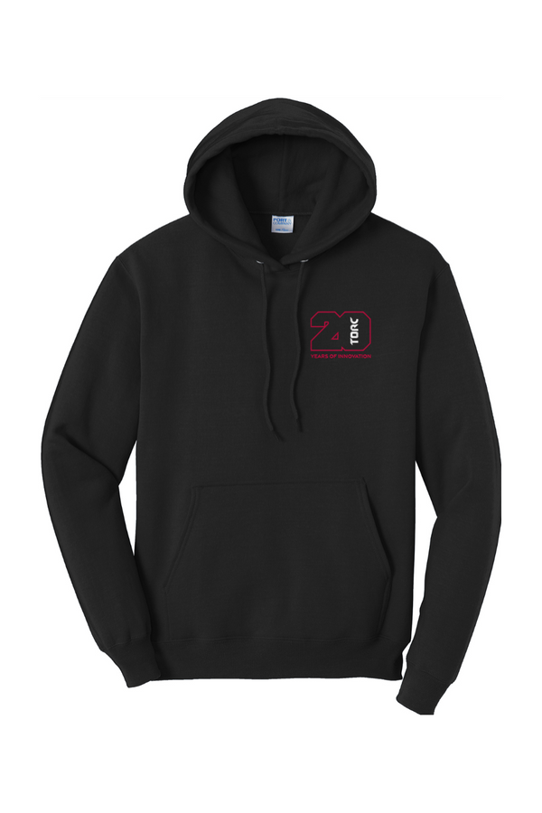 Torc 20th: ADULT Fleece Pullover Hooded Sweatshirt (Embroidered)
