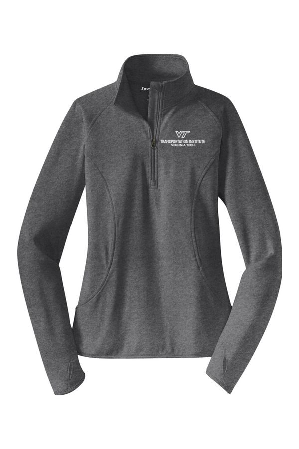 VTTI: LADIES Sport-Wick Stretch 1/4-Zip Pullover (Embroidered)