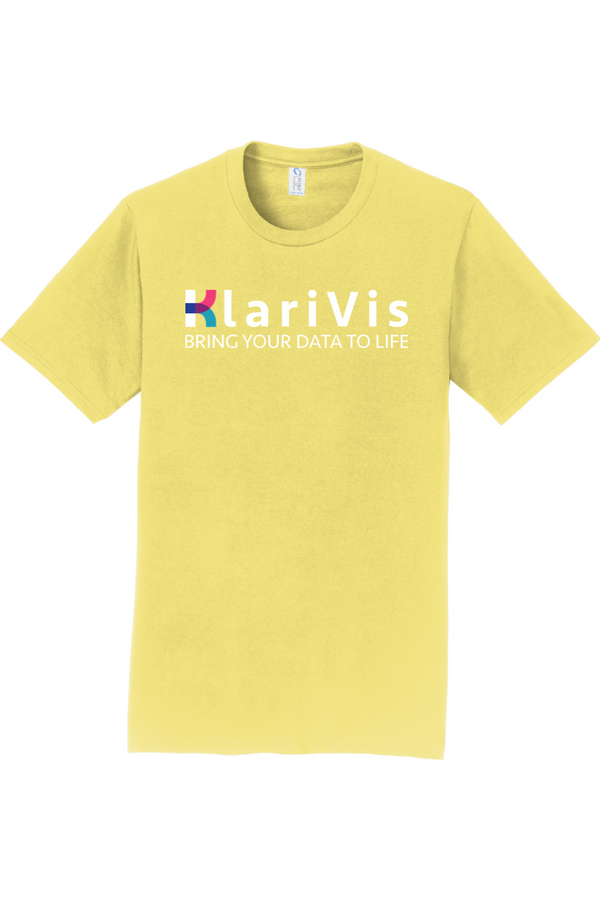 KlariVis: ADULT Ringspun Tee (Printed)