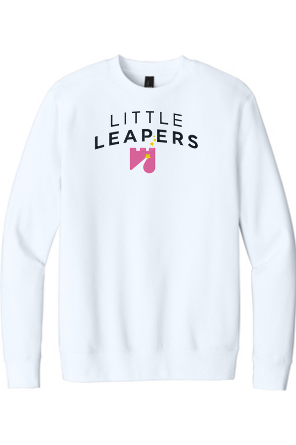 Little Leapers: ADULT SoftSpun Fleece Crew (FullFront Embroidery)