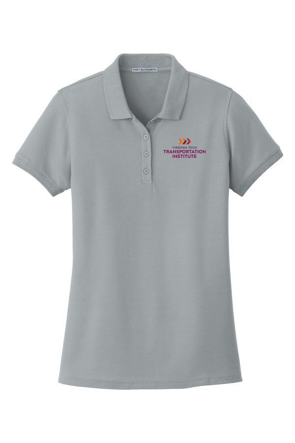 VTTI Chevron with VT Sleeve Logo: LADIES Classic Pique Polo (Embroidered)