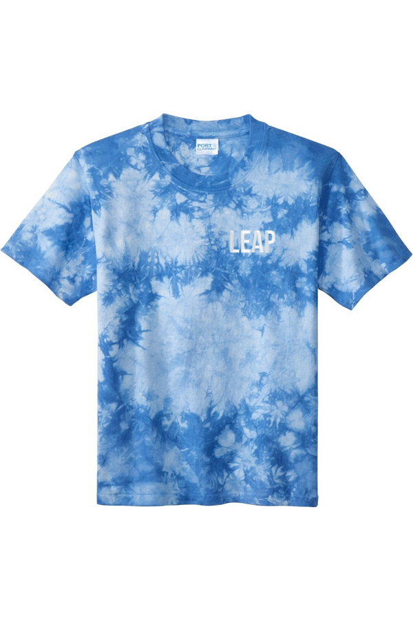 Leap: YOUTH Crystal Tie-Dye Tee (Embroidered)