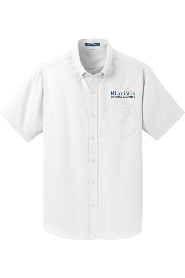 KlariVis: ADULT Short Sleeve Oxford Shirt
