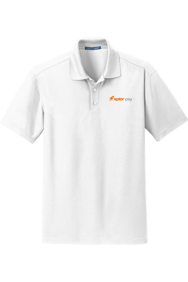Xplor Pay: ADULT Dry-Wick Grid-Texture Performance Polo (Embroidered)