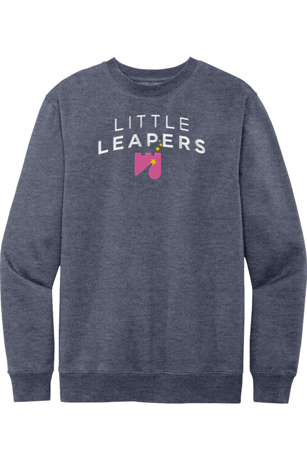 Little Leapers: ADULT SoftSpun Fleece Crew (FullFront Embroidery)