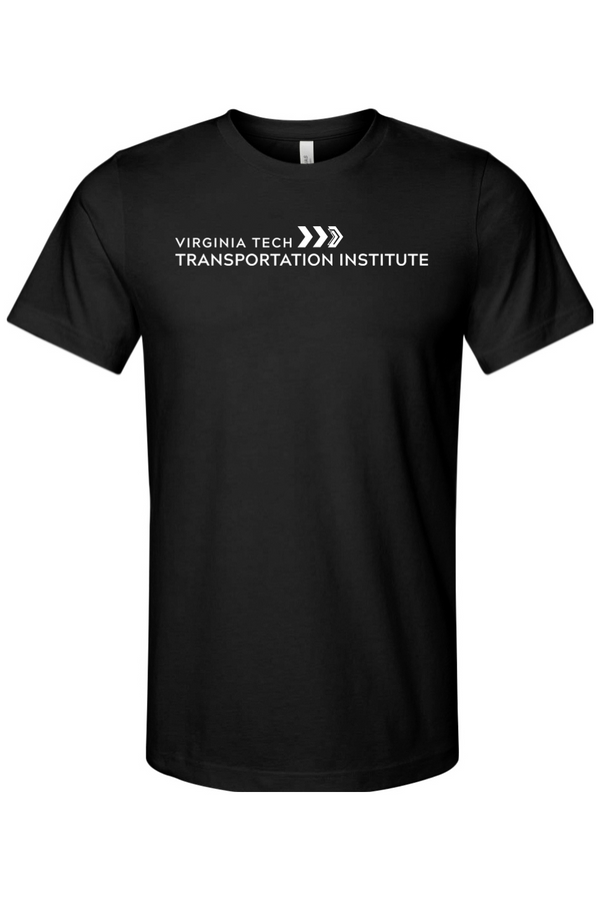 VTTI Chevron with VT Sleeve Logo: ADULT Ringspun Jersey Tee (Printed)