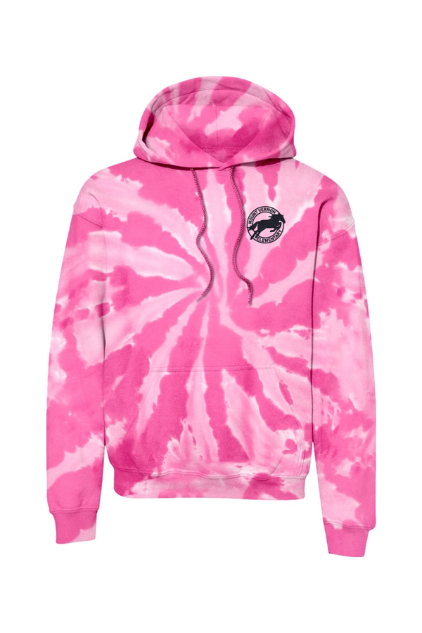 MVES: ADULT Tie-Dye Pullover Hooded Sweatshirt (Embroidered)