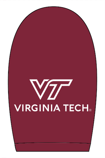 VTTI Chevron with VT Sleeve Logo: ADULT Ringspun Jersey Tee (Printed)