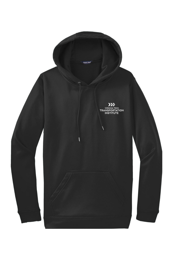 VTTI Chevron with VT Sleeve Logo: ADULT Sport-Wick Fleece Hooded Pullover (Embroidered)
