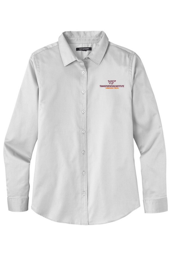 VTTI: LADIES Long Sleeve Pro-Blend Twill Shirt (Embroidered)