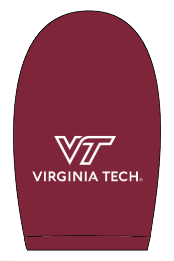 VTTI Chevron with VT Sleeve Logo: ADULT Ringspun Jersey Tee (Printed)