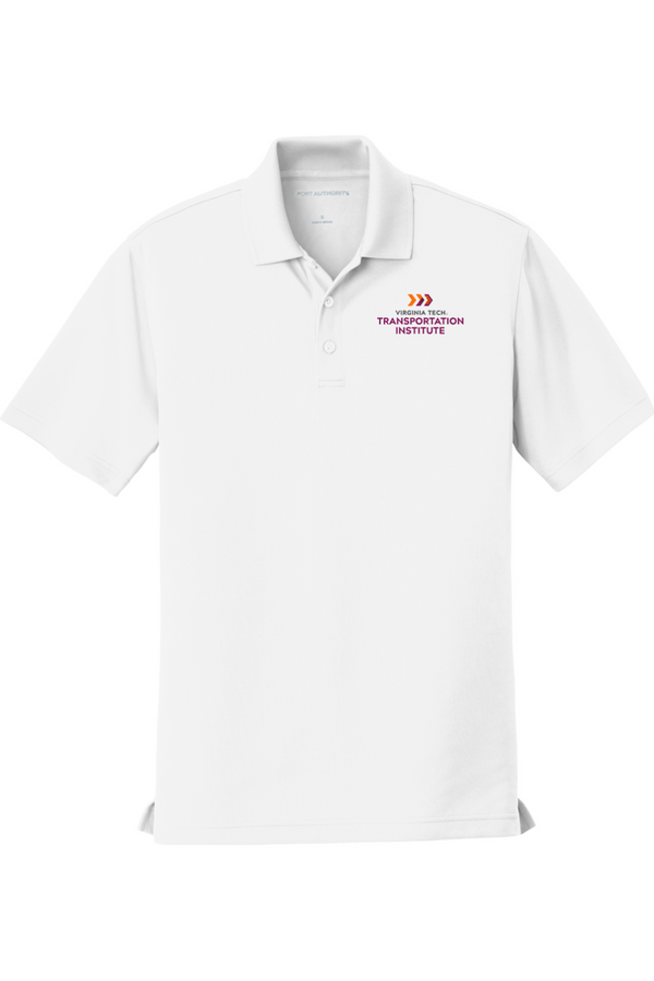 VTTI Chevron with VT Sleeve Logo: ADULT UV Micro-Mesh Performance Polo (Embroidered)