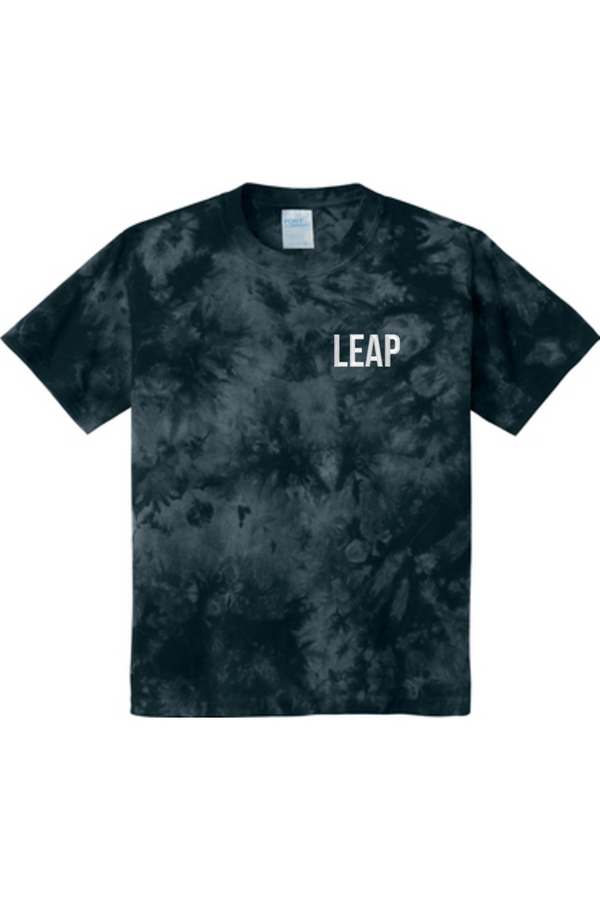 Leap: YOUTH Crystal Tie-Dye Tee (Embroidered)