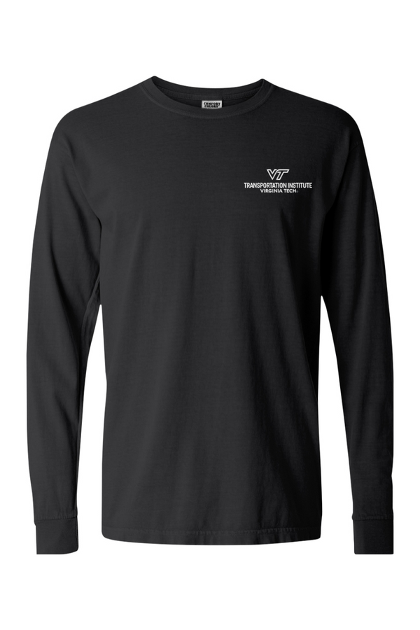 VTTI Chevron: ADULT Comfort Colors Ringspun Long Sleeve Tee (Embroidered)