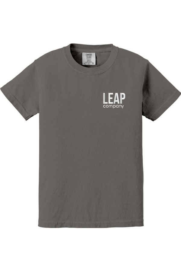 Leap: YOUTH Comfort Colors Youth Ring Spun Tee (Embroidered)