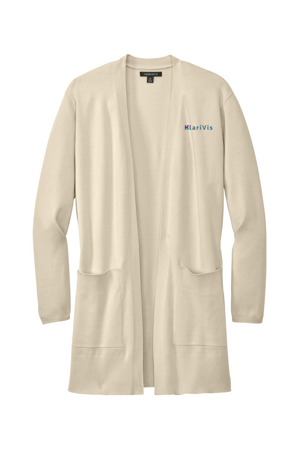 KlariVis: LADIES Open Front Cardigan Sweater