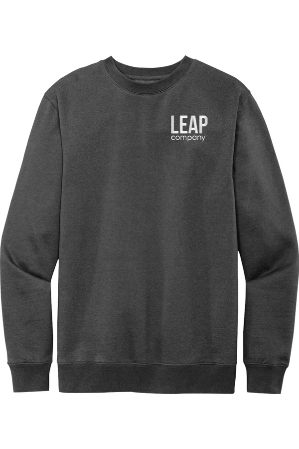 Leap: ADULT SoftSpun Fleece Crewneck Sweatshirt (Embroidered)