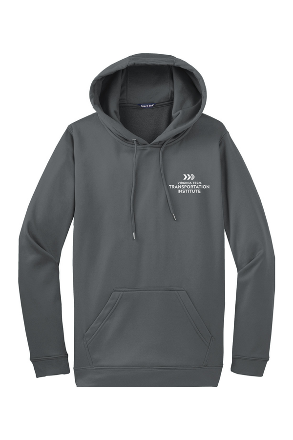 VTTI Chevron with VT Sleeve Logo: ADULT Sport-Wick Fleece Hooded Pullover (Embroidered)