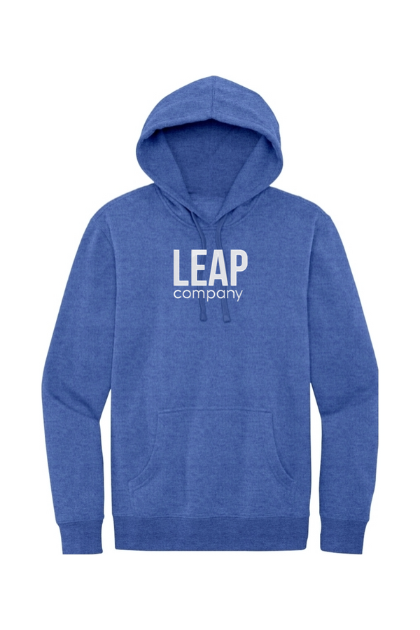 Leap: ADULT SoftSpun Fleece Hoodie (Front Embroidery)