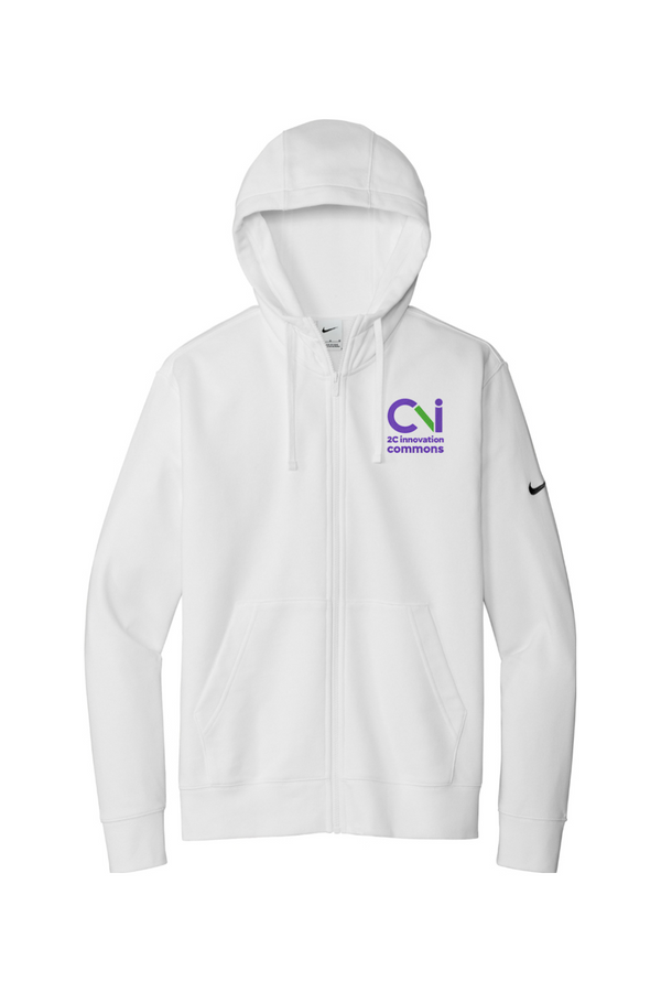 2C: Nike ADULT Fleece Full-Zip Hoodie (Embroidered)