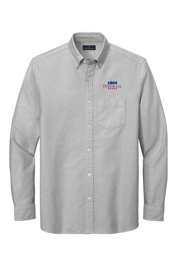 1804: ADULT Brooks Brothers Casual Oxford Cloth Shirt (Embroidered)