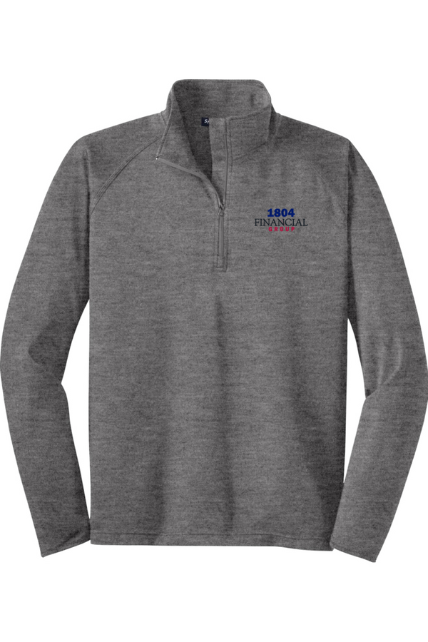 1804: ADULT Sport-Wick Stretch 1/2-Zip Pullover