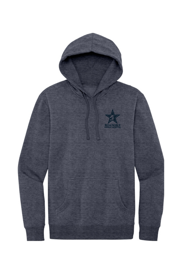 RAH: ADULT Heather Tone-on-Tone SoftSpun Fleece Hoodie (Embroidered)